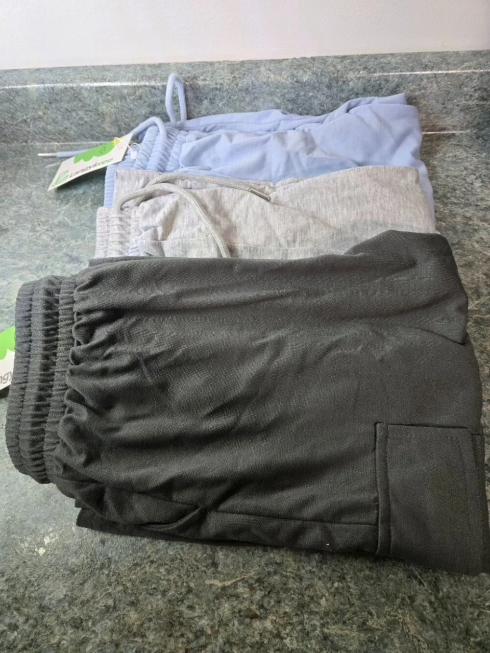 Boys Capri Cargo Pants Loose Fit Drawstring Elastic Waist Pull-On Joggers 3 Pack